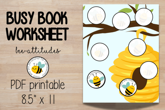 Beatitudes Busy Book Worksheet Bible for Prek
