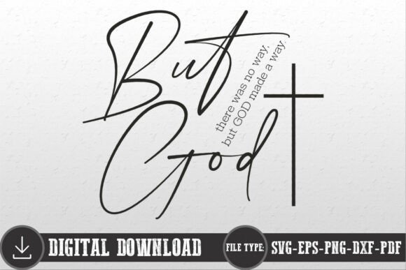 But God SVG Christian Bible Verses SVG for Crafts
