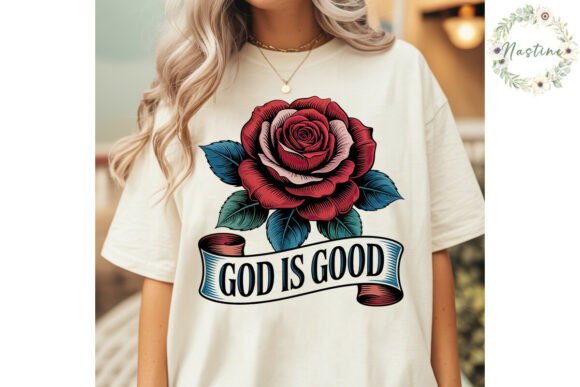 Christian Rose Faith PNG Clipart: Illustrations for Brand Storytelling