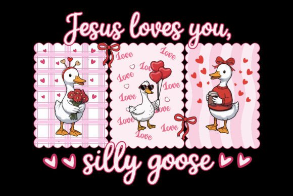 Cute Christian Valentine Design PNG