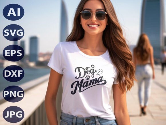 Dog Mom Wife Boss Tee Design SVG Bundle