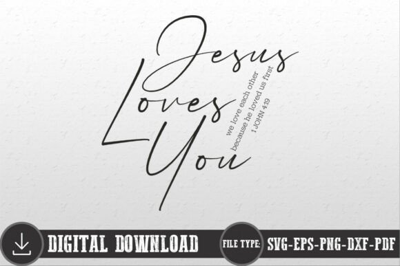 Jesus Loves You SVG: Christian Crafts Brand Asset Review
