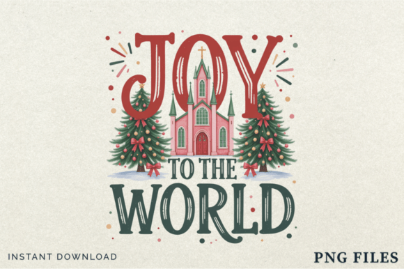 Joy to the World PNG, Christian Illustrations